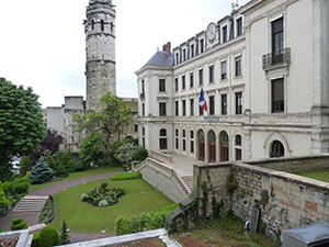 Préfecture : vue des jardins